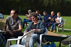Picknick auf der Bogensportanlage ...